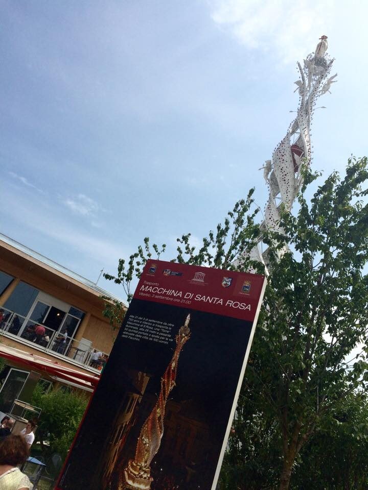 LA MACCHINA DI SANTA ROSA A EXPO MILANO 2015