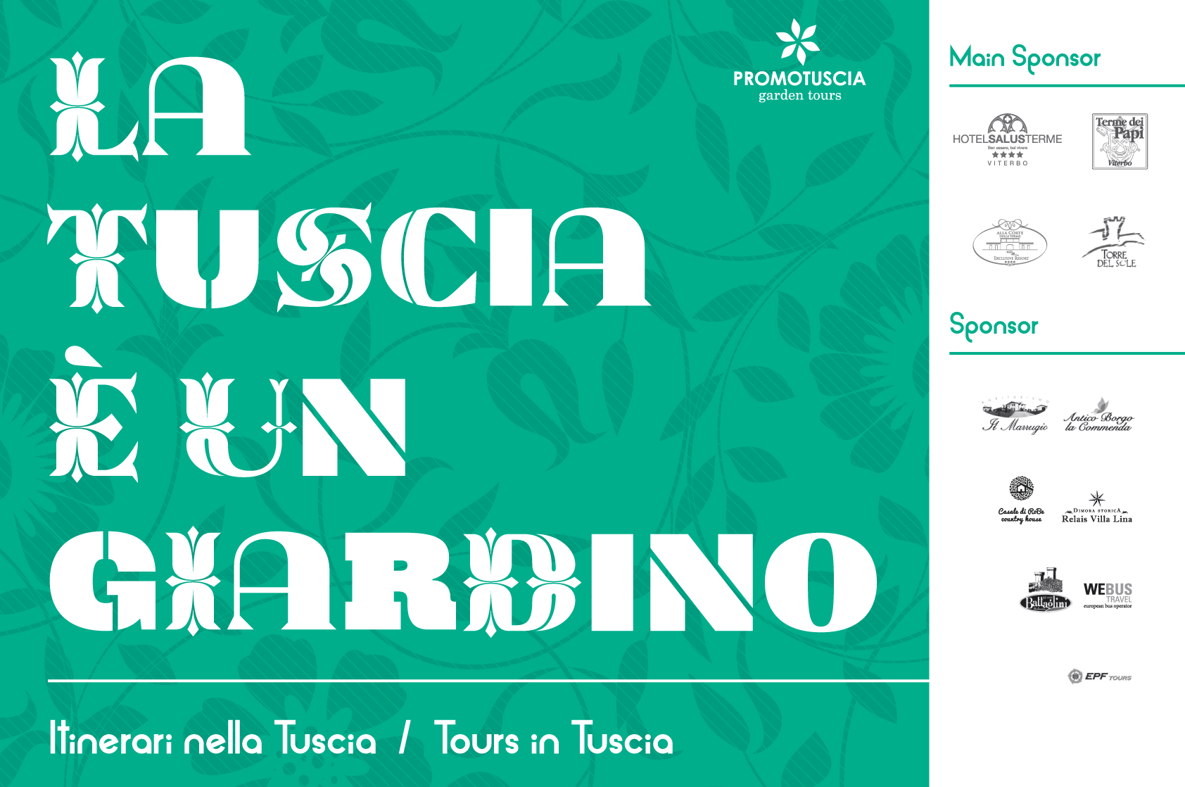 LA TUSCIA È UN GIARDINO