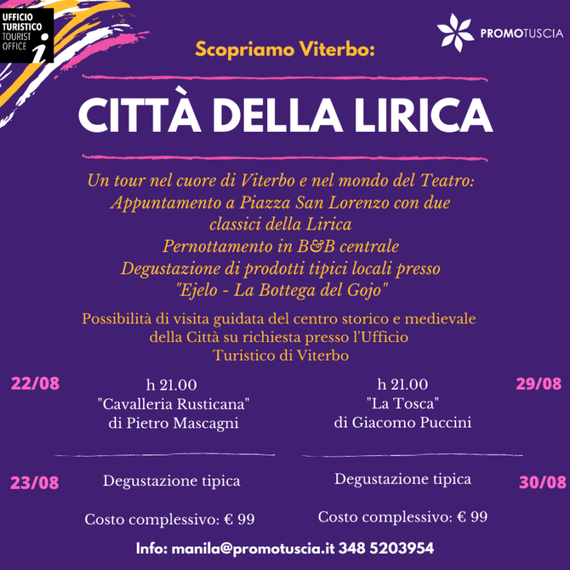 Città della Lirica - PROMO TUSCIA