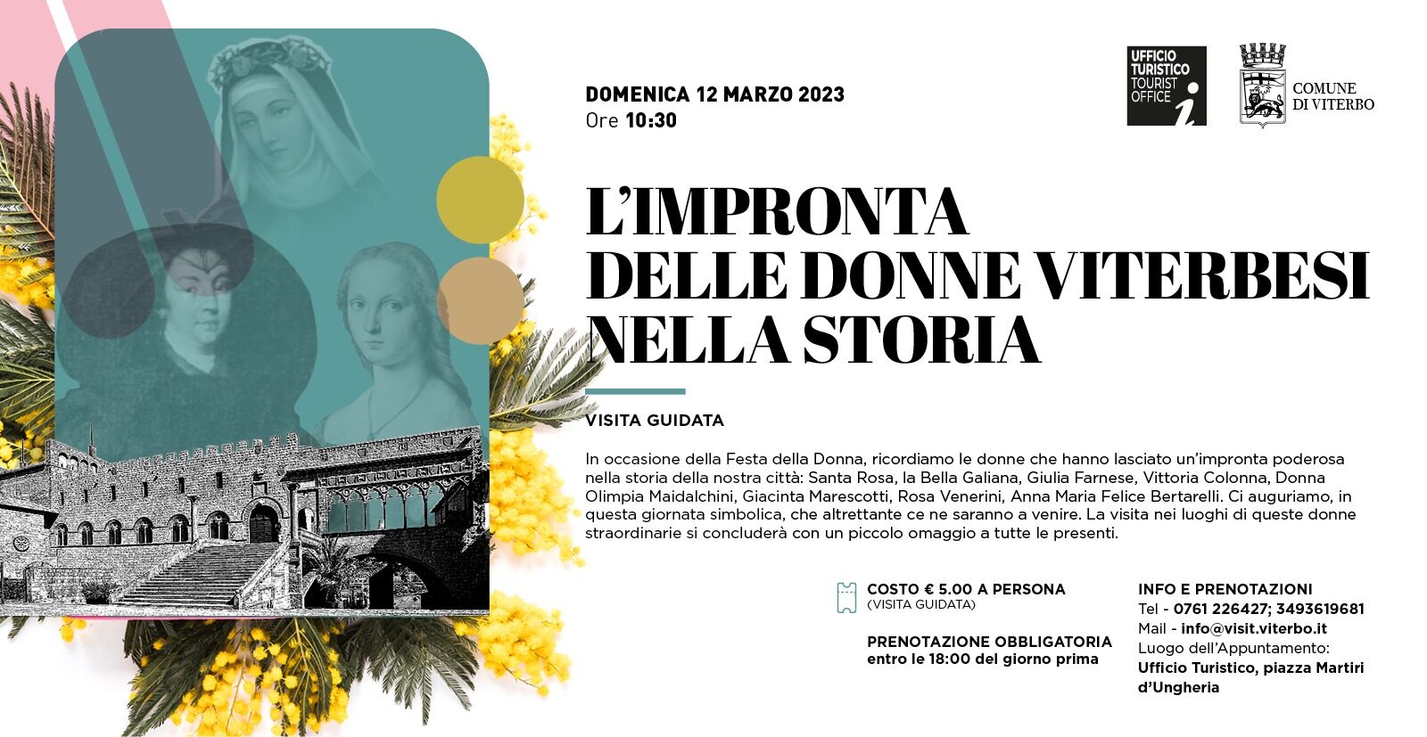 L’IMPRONTA DELLE DONNE VITERBESI NELLA STORIA
