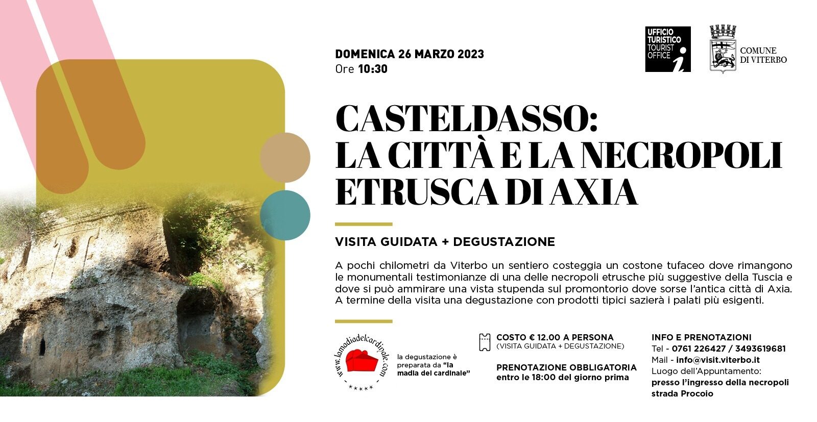 CASTEL D’ASSO: LA CITTA’ E LA NECROPOLI ETRUSCA DI AXIA