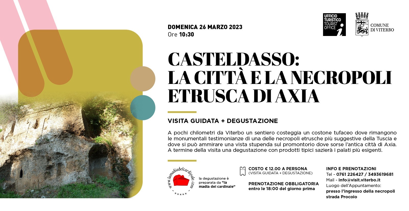 CASTEL D’ASSO: LA CITTA’ E LA NECROPOLI ETRUSCA DI AXIA