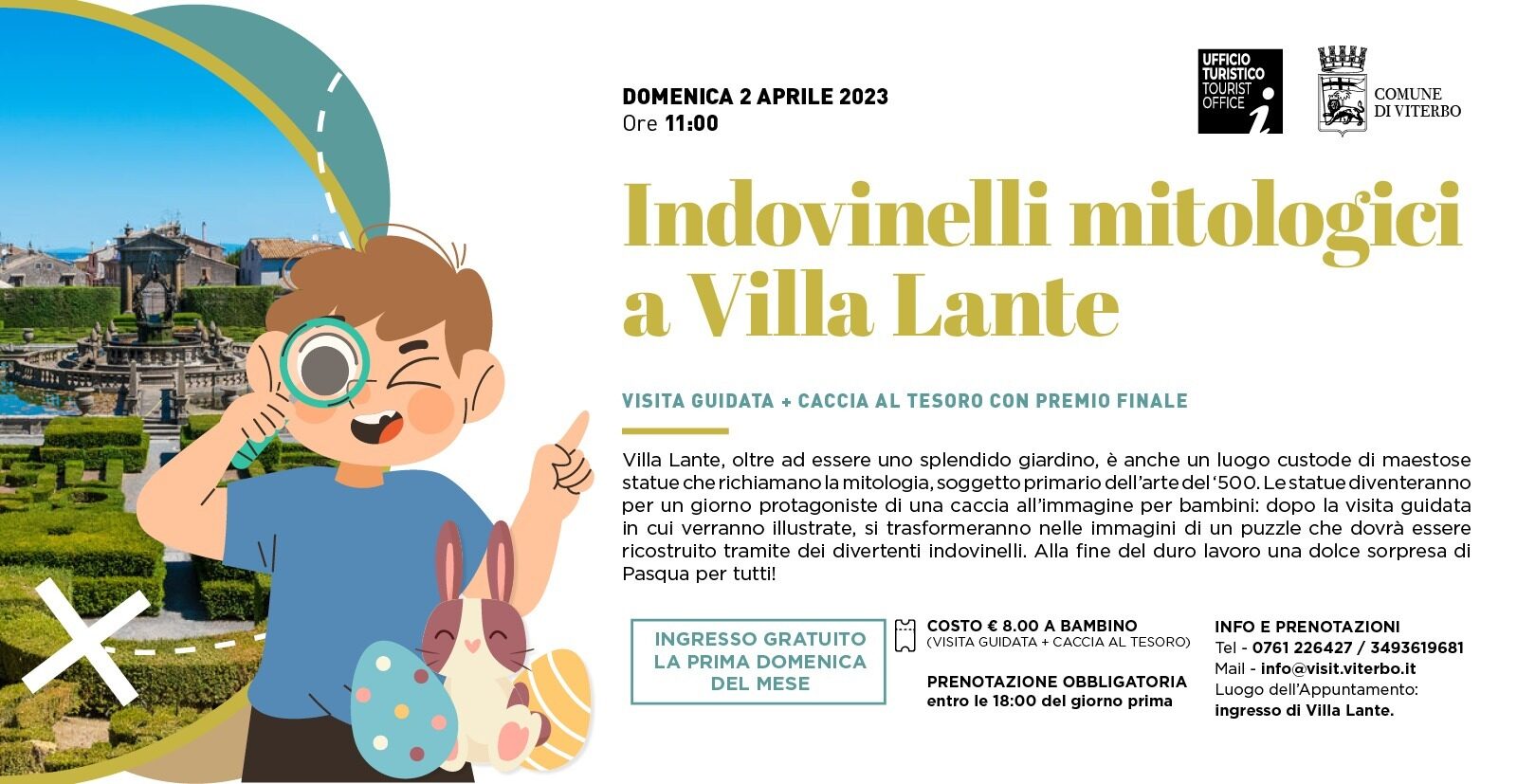 INDOVINELLI MITOLOGICI A VILLA LANTE