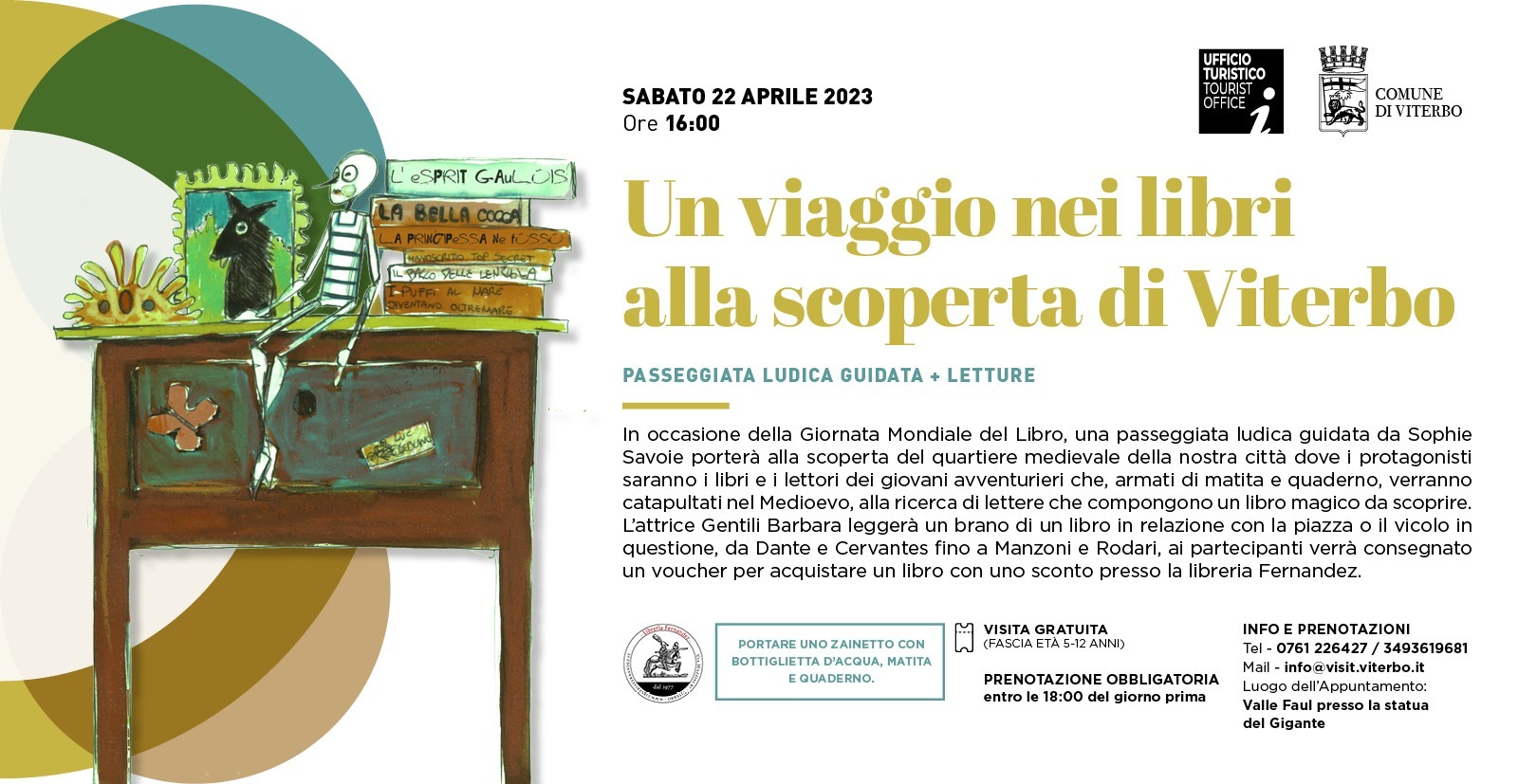 UN VIAGGIO NEI LIBRI ALLA SCOPERTA DI VITERBO📖