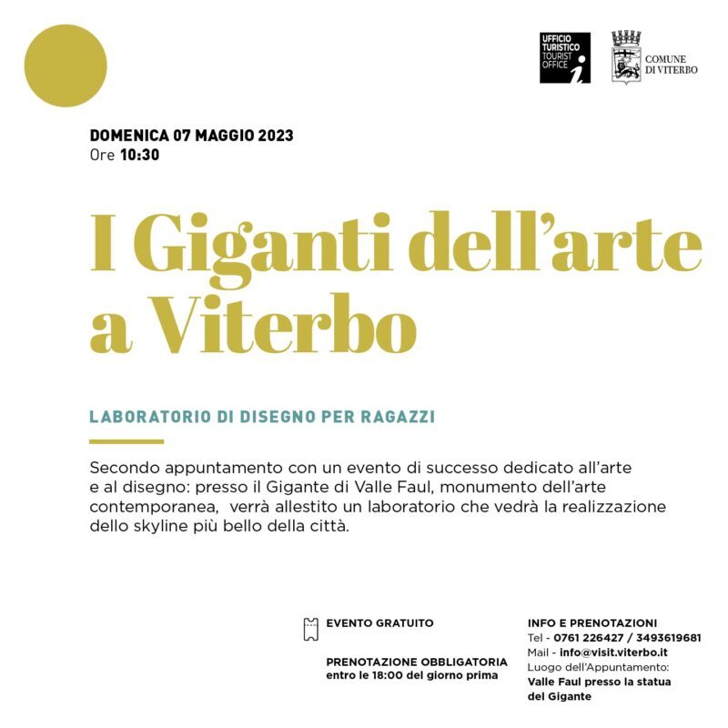 I Giganti dell'Arte a Viterbo - PROMO TUSCIA