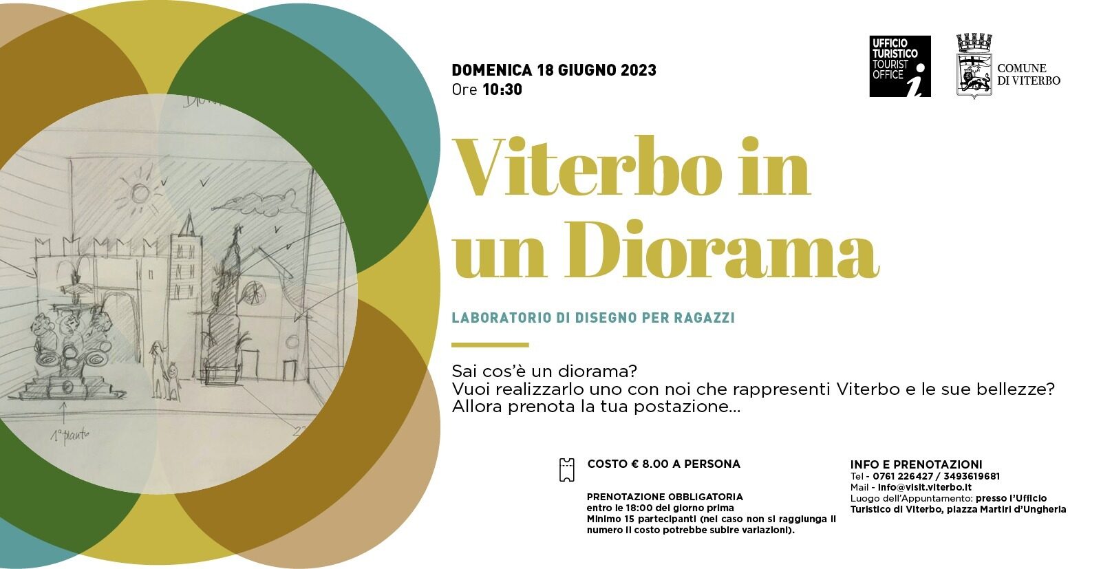 VITERBO IN UN DIORAMA