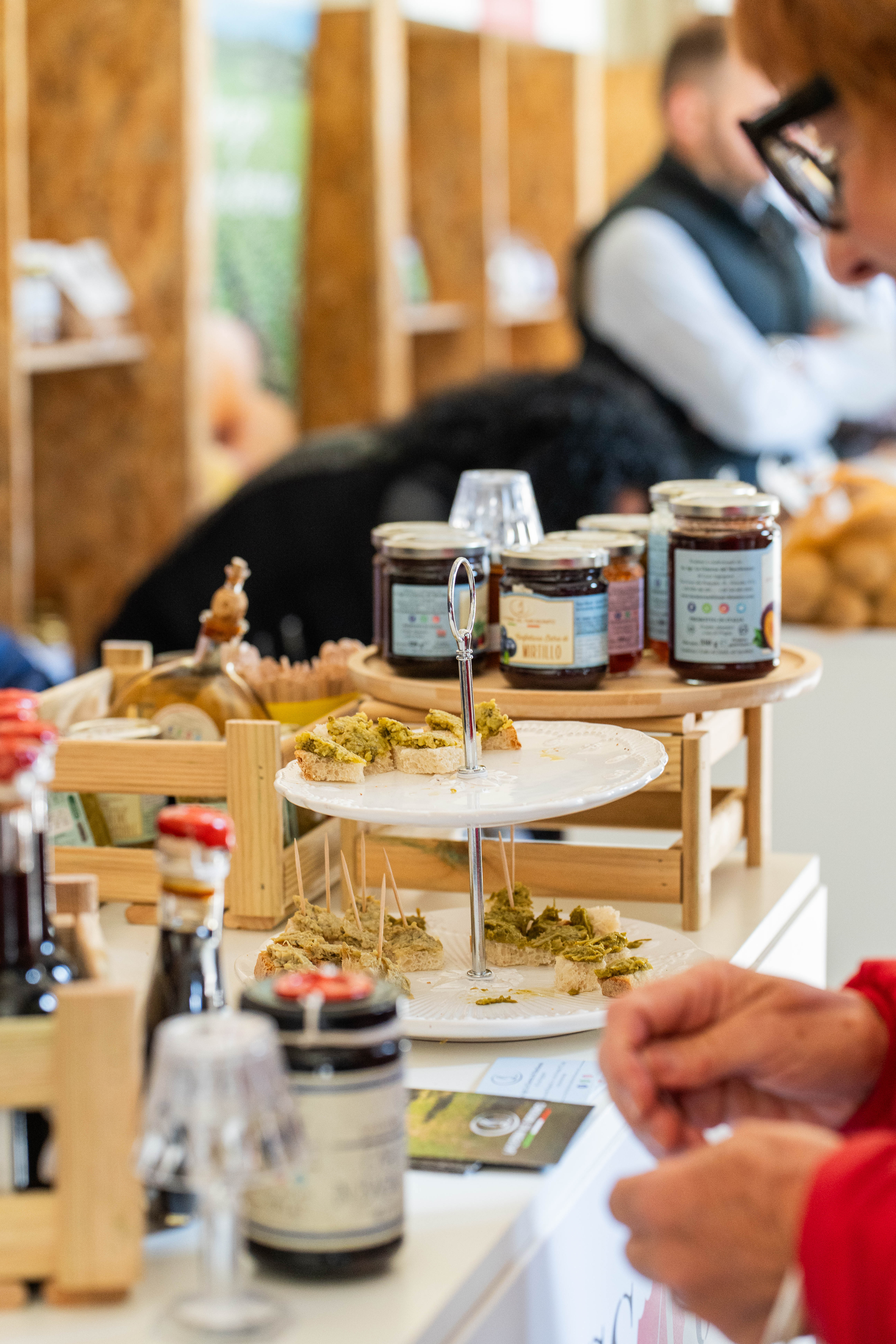 Degustazione di prodotti tipici della Tuscia