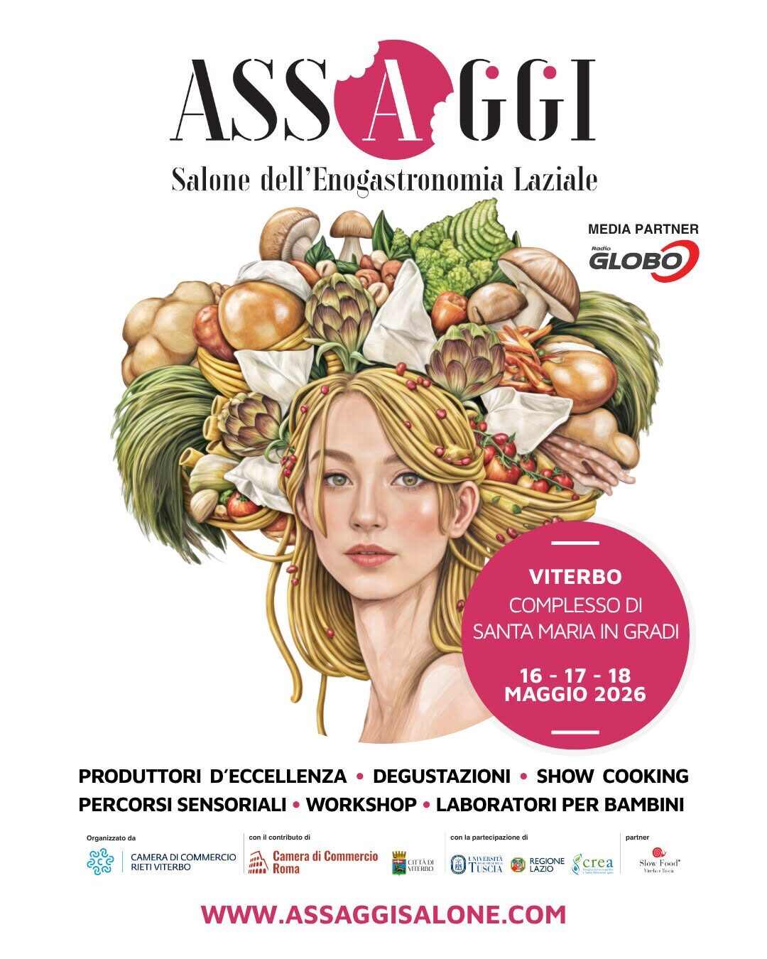 Assaggi 2026: il salone delle produzioni del Lazio a Viterbo