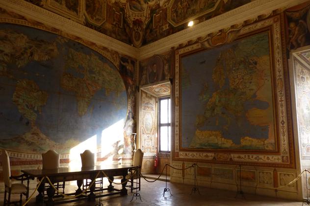Sala del Mappamondo, Palazzo Farnese di Caprarola